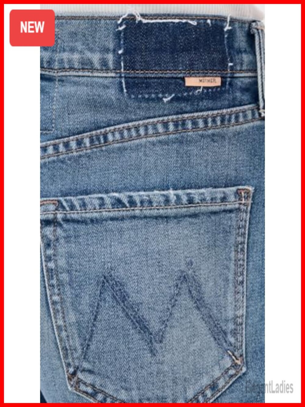 Mid Rise Loose Fit Distressed Denim Jean Shorts - Picture 5 of 5